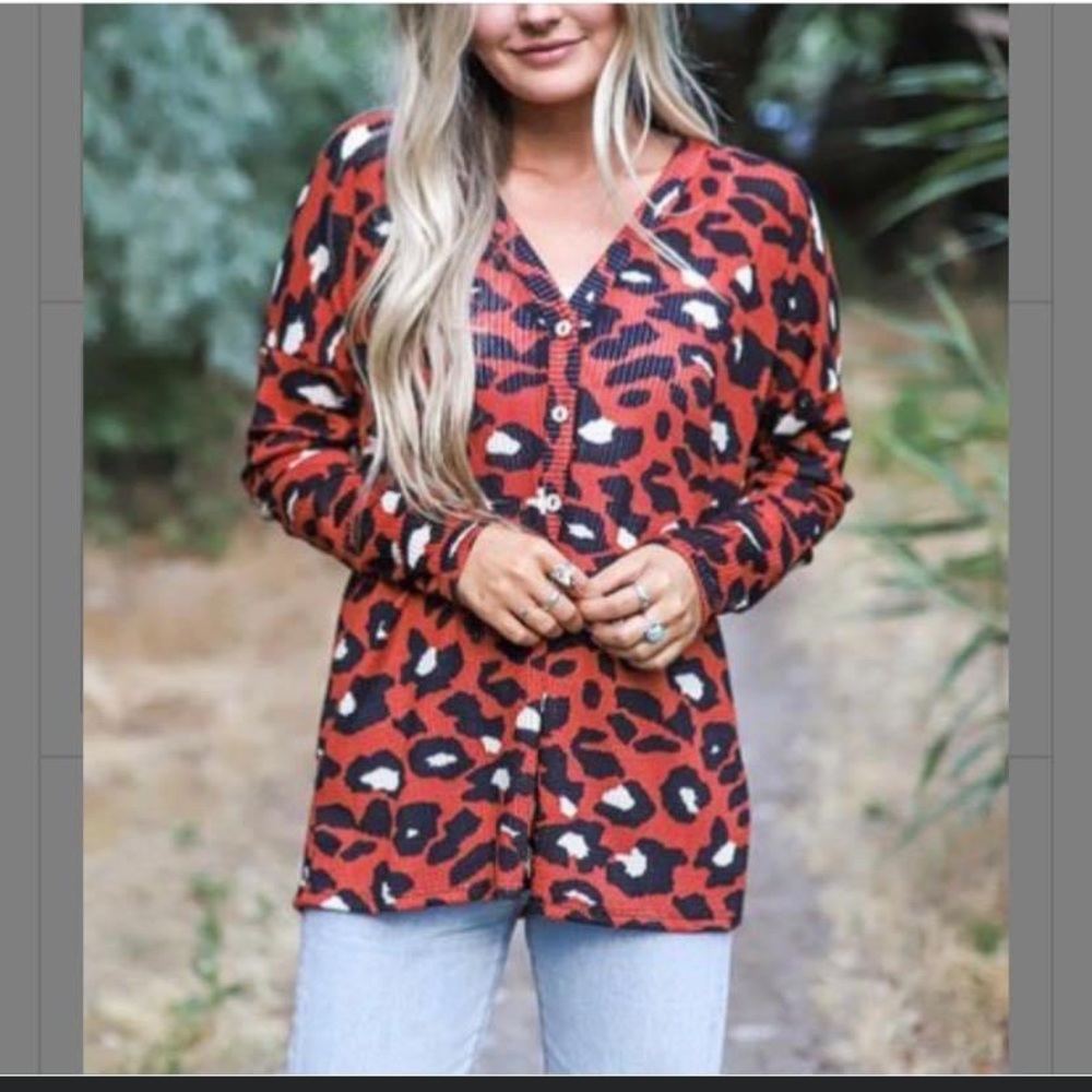 Dani rae leopard cardigan